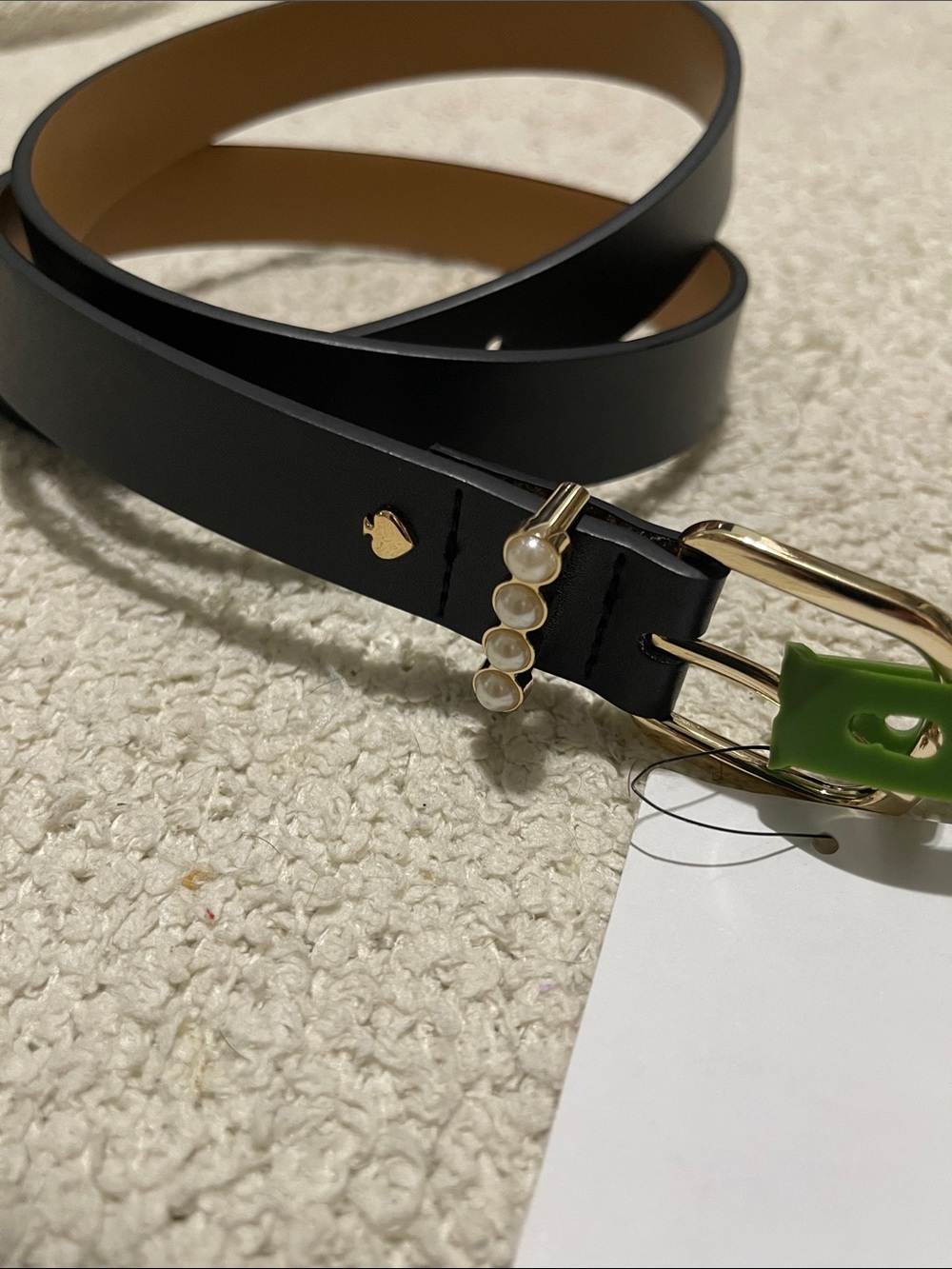 NWT- Kate Spade - XL- leather belt